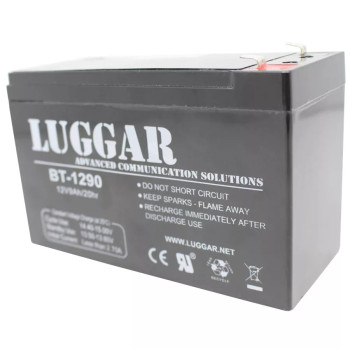 Аккумулятор для ИБП Luggar 12V 9Ah UPS Battery BT-1290 Цвет:черный