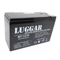 Аккумулятор для ИБП Luggar 12V 7Ah UPS Battery BT-1270 Цвет:черный Аккумулятор для ИБП Luggar 12V 7Ah UPS Battery BT-1270 Цвет:черный