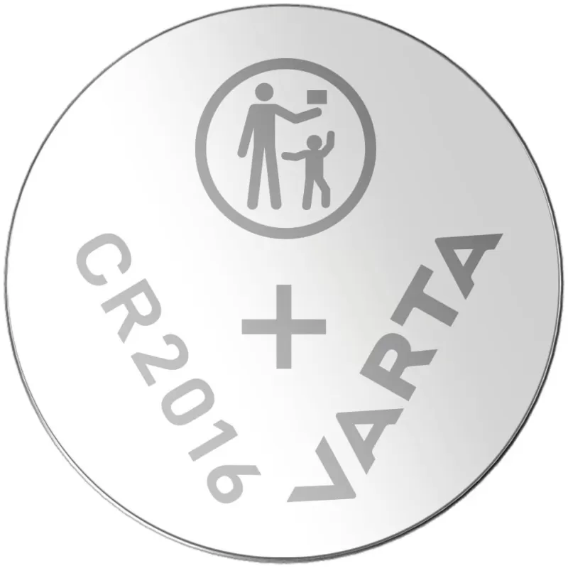 VARTA CR2016 3V Case 10 06016101401 Color:silver