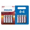 Комплект Из 4 + 4 Батареек Philips AA 53493-000-02