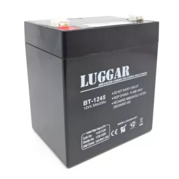 סוללה לאל פסק Luggar 12V 4.5Ah UPS Battery BT-1245 צבע שחור סוללה לאל פסק Luggar 12V 4.5Ah UPS Battery BT-1245 צבע שחור
