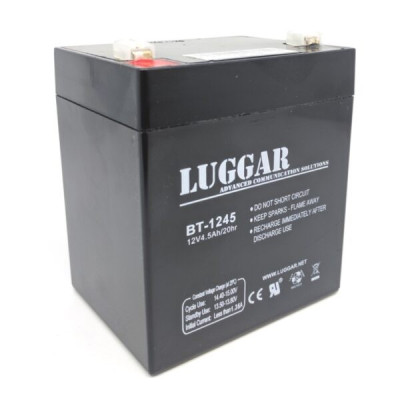 Аккумулятор для ИБП Luggar 12V 4.5Ah UPS Battery BT-1245 Цвет:черный..