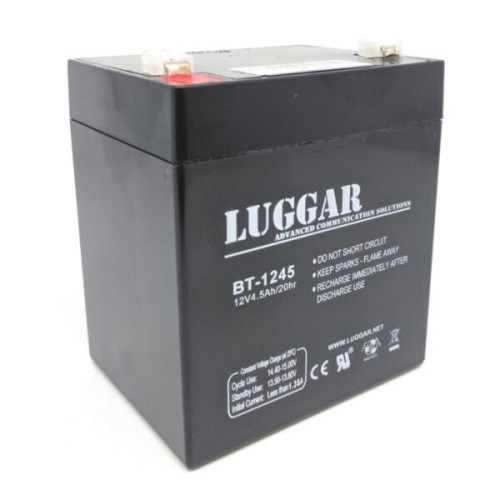 Аккумулятор для ИБП Luggar 12V 4.5Ah UPS Battery BT-1245 Цвет:черный