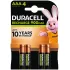 סט 4 סוללות נטענות Duracell Rechargeable AAA 900mAh 2272703