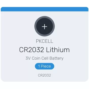 סוללת CMOS PKCELL CR2032 Lithium 3V CR2032