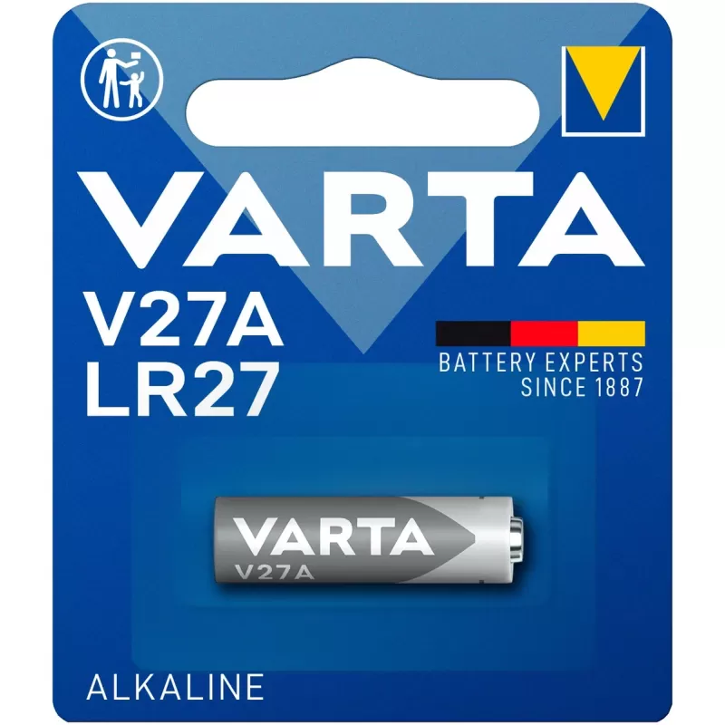 Battery VARTA V27A 12V Case 10 04227101401 Color:silver
