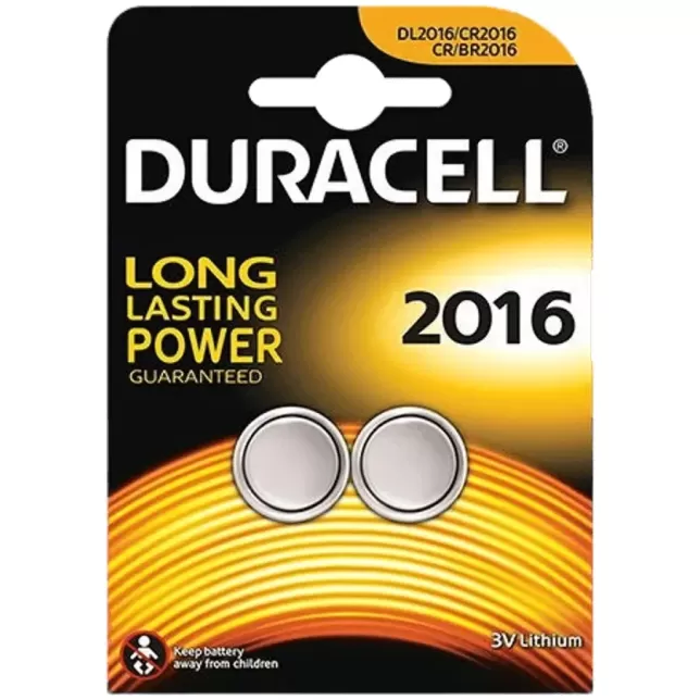 Батареи Duracell Lithium 2016 3V 2272710