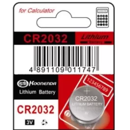 סוללת CMOS Koonenda CR2032 3V Lithium CR2032 סוללת CMOS Koonenda CR2032 3V Lithium CR2032