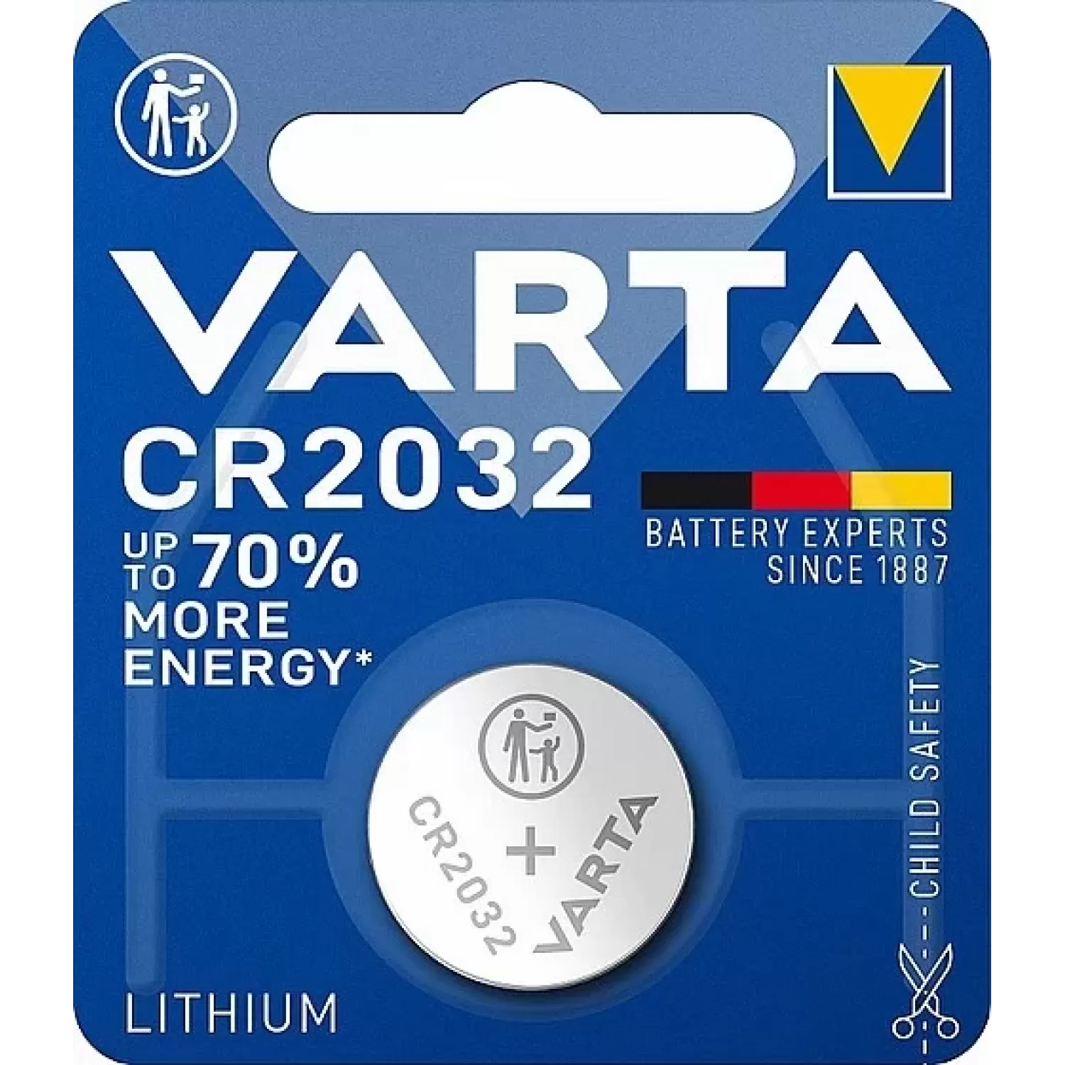 CMOS battery VARTA LITHIUM CR2032 1PC VEA603200 1PC