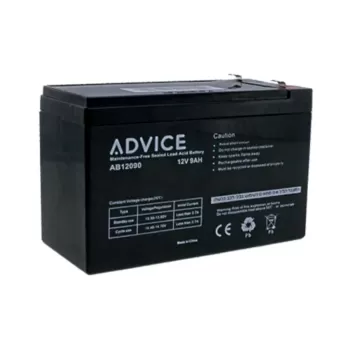 סוללה לאל פסק UPS Battery 12V-9Ah (20hr) AB12090 סוללה לאל פסק UPS Battery 12V-9Ah (20hr) AB12090