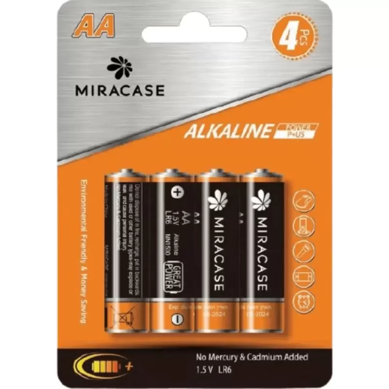 Батареи Miracase 4 ALKALINE AA ALKALINE AA Батареи Miracase 4 ALKALINE AA ALKALINE AA