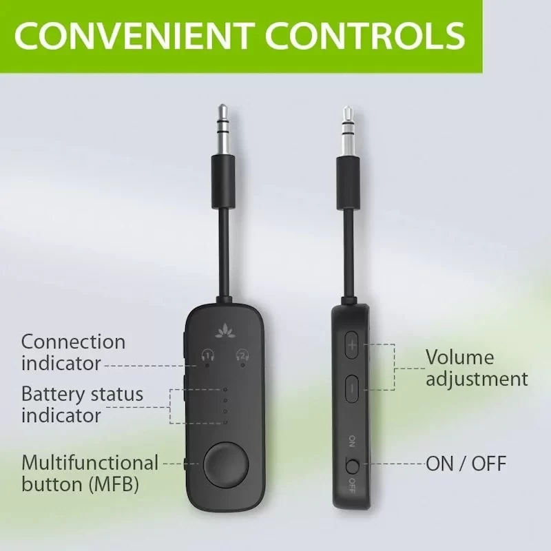 Адаптер Bluetooth Avantree 3.5mm Bluetooth Adapter with Dual Connection AV-BTTC-218 Цвет:чёрный Адаптер Bluetooth Avantree 3.5mm Bluetooth Adapter with Dual Connection AV-BTTC-218 Цвет:чёрный
