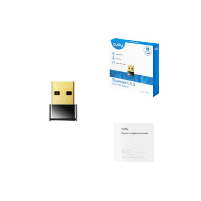 Приемник Bluetooth CUDY BU530 1.0 5.3 Nano BU530 Цвет:черный Приемник Bluetooth CUDY BU530 1.0 5.3 Nano BU530 Цвет:черный