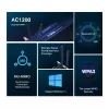 Адаптер Bluetooth MERCUSYS MA30E AC1200 Bluetooth PCIe MA30E Адаптер Bluetooth MERCUSYS MA30E AC1200 Bluetooth PCIe MA30E