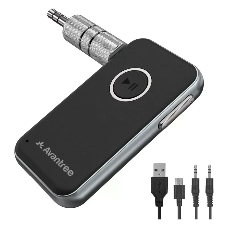 Bluetooth Receiver Avantree CK121 Bluetooth 3.5mm AUX Audio Receiver AV-BTCK-121-BLK