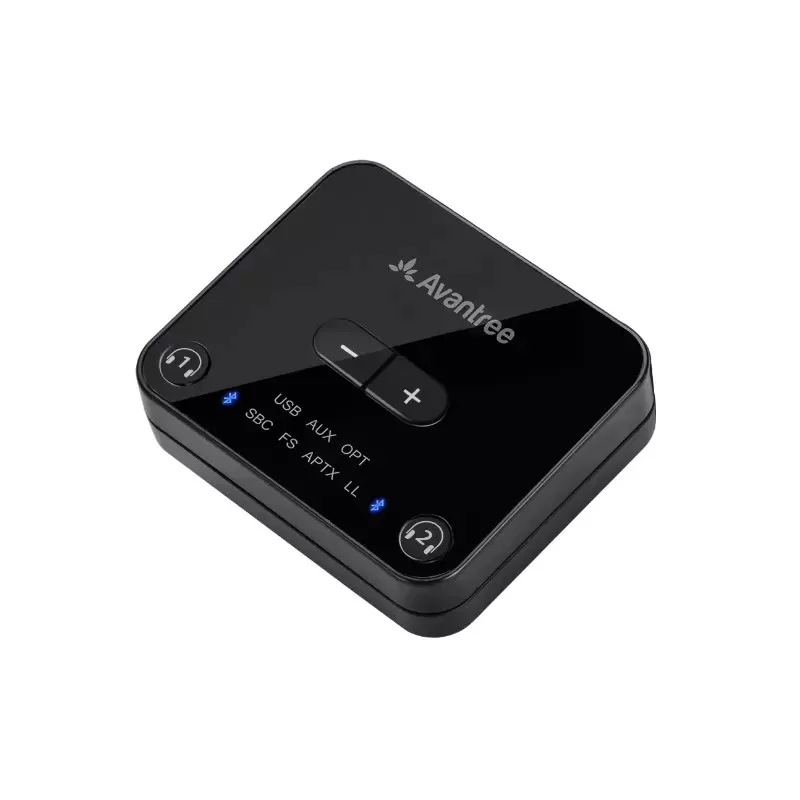 Адаптер Bluetooth Avantree Bluetooth 5.0 audio transmitter – Audikast Plus BTTC-418-P-BLK Цвет:чёрный Адаптер Bluetooth Avantree Bluetooth 5.0 audio transmitter – Audikast Plus BTTC-418-P-BLK Цвет:чёрный
