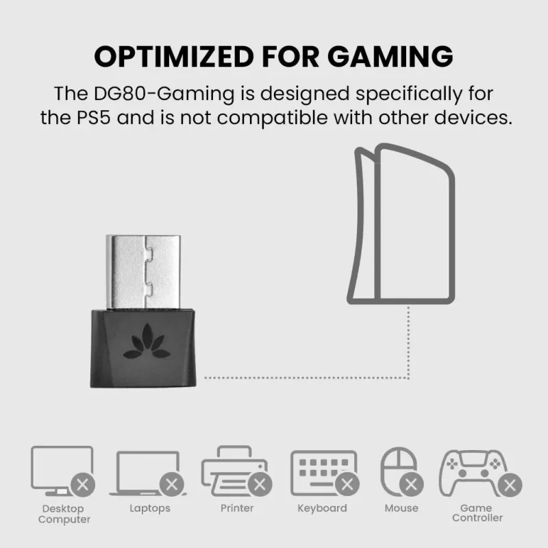 Адаптер Bluetooth Avantree Bluetooth PS5 USB Dongle BTDG-80-G Цвет:чёрный