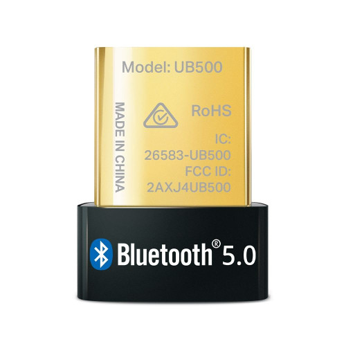 מתאם Bluetooth Tp-Link Bluetooth 5.3 Nano USB Adapter UB500 צבע שחור..