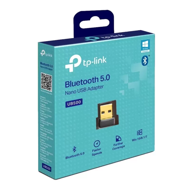 Bluetooth Adapter TP-Link Bluetooth 5.3 Nano USB Adapter UB500 Color:black