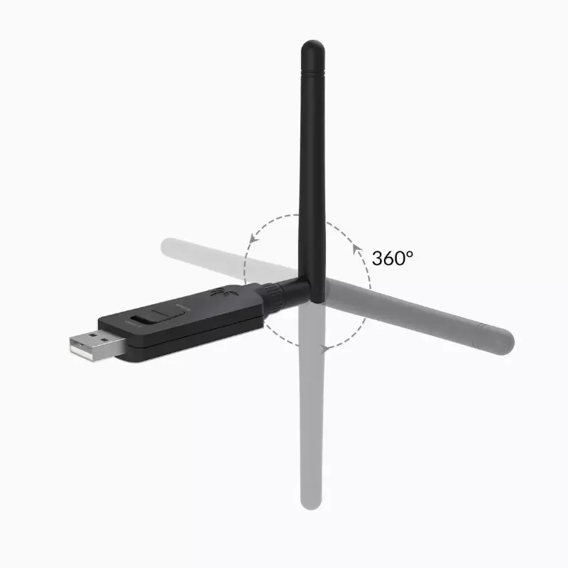 Bluetooth Adapter Avantree Long Range HD BT5.0 Bluetooth USB Audio Transmitter & Dongle BTDG-60-BLK Color:black