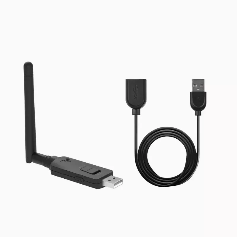 Bluetooth Adapter Avantree Long Range HD BT5.0 Bluetooth USB Audio Transmitter & Dongle BTDG-60-BLK Color:black