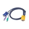 Cable ATEN 2L-5202P 1.8M PS/2 KVM 2L-5202P 1.8M PS/2 KVM ATEN Black Color:black Cable ATEN 2L-5202P 1.8M PS/2 KVM 2L-5202P 1.8M PS/2 KVM ATEN Black Color:black