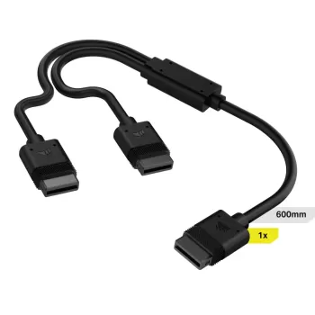 Cable Corsair iCUE LINK 1x 600mm Y-Cable Straight connectors black CL-9011124-WW