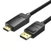 Кабель Vention DP to HDMI 2m HFKBH