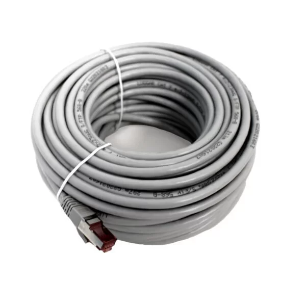 Сетевой Кабель Luggar CAT7 20m CAT7-20-GRY Цвет:серый