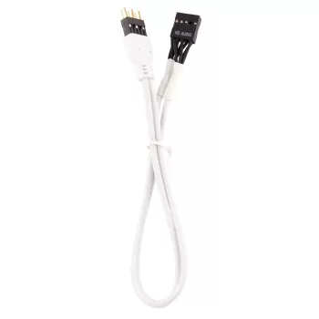 Front Panel Extension Cable Kit Corsair Premium Sleeved 30cm - white CC-8900245