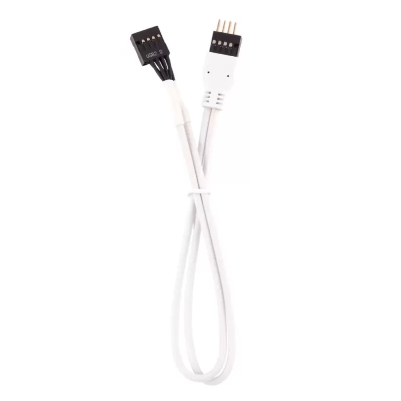 Front Panel Extension Cable Kit Corsair Premium Sleeved 30cm - white CC-8900245