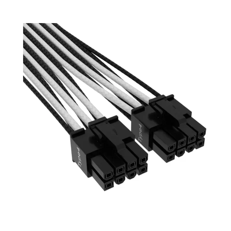 Кабель Corsair PCIe Gen 5 12V-2x6 600W Type 4 белый чёрный CP-8920333