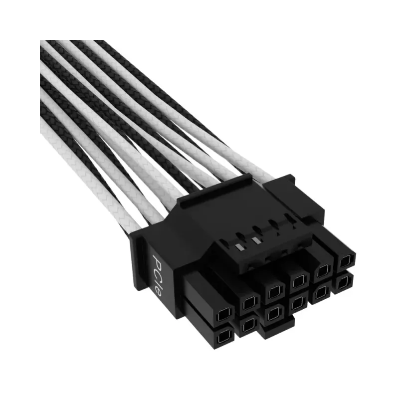 Кабель Corsair PCIe Gen 5 12V-2x6 600W Type 4 белый чёрный CP-8920333