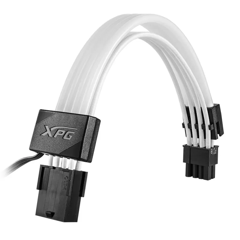 Удленитель питания Видеокарты 8PIN XPG PRIME ARGB VGA ARGBEXCABLE-VGA-BKCWW