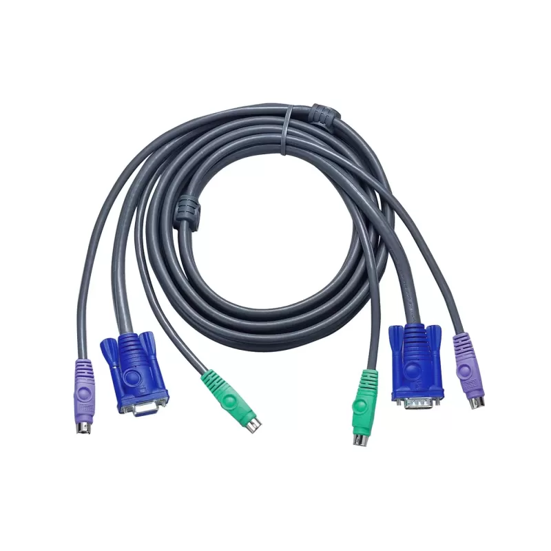 כבל ATEN 2L-1003P/C 3M PS/2 Standard KVM Cable