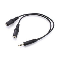 Кабель Gold Touch Splitter Audio Cable E-PL-SP Цвет:черный.. Кабель Gold Touch Splitter Audio Cable E-PL-SP Цвет:черный..