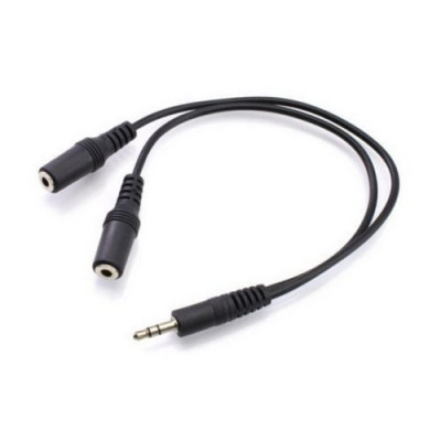 כבל Gold Touch Splitter Audio Cable E-PL-SP צבע שחור.. כבל Gold Touch Splitter Audio Cable E-PL-SP צבע שחור..