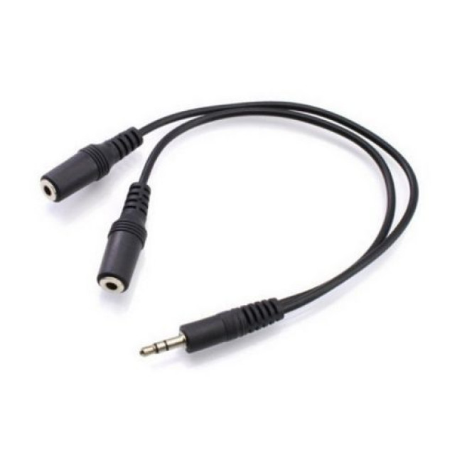 Cable Gold Touch Splitter Audio Cable E-PL-SP Color:black.. Cable Gold Touch Splitter Audio Cable E-PL-SP Color:black..