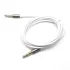 Аудиокабель Gold Touch Slim 3.5mm AUX 1m белый E-PLSW-1
