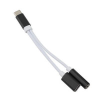 Кабель-Переходник Gold Touch USB Type C to Audio and Charge E-USB-C-AC.. Кабель-Переходник Gold Touch USB Type C to Audio and Charge E-USB-C-AC..