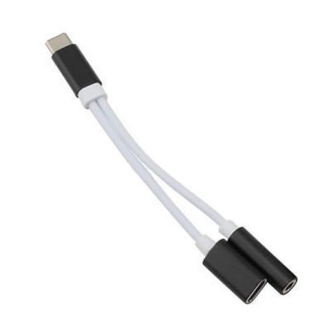 Кабель-Переходник Gold Touch USB Type C to Audio and Charge E-USB-C-AC.. Кабель-Переходник Gold Touch USB Type C to Audio and Charge E-USB-C-AC..