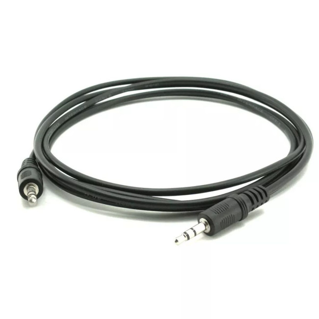 Audio Cable Gold Touch 3.5mm to 3.5mm Cable 0.5m CH-PL-PL-05 Color:black.. Audio Cable Gold Touch 3.5mm to 3.5mm Cable 0.5m CH-PL-PL-05 Color:black..