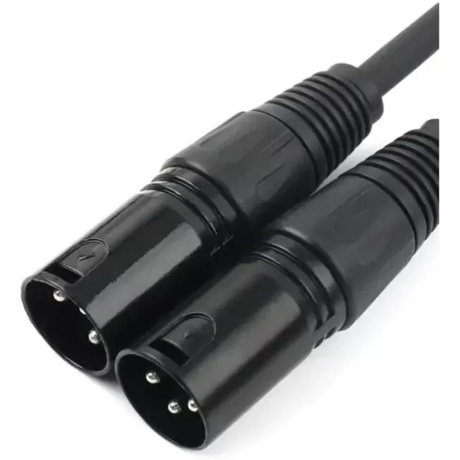 Аудиокабель Gold Touch XLR Male to Male Cable 1.8m Black Plug CH-XLR-MMB-1.8