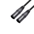 כבל אודיו Gold Touch XLR Male to Male Cable 1.8m Black Plug CH-XLR-MMB-1.8