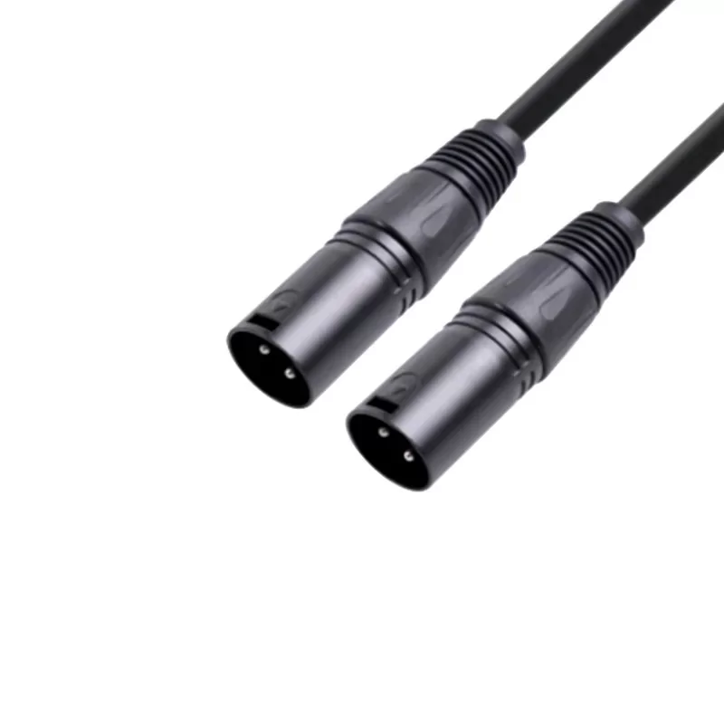 Аудиокабель Gold Touch XLR Male to Male Cable 1.8m Black Plug CH-XLR-MMB-1.8