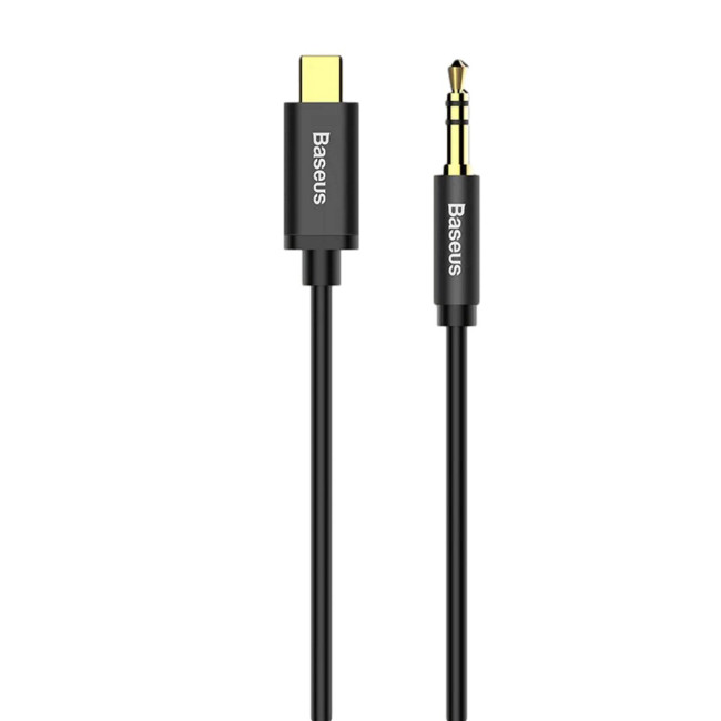 Audio Cable Baseus TYPE-C MALE TO 3.5" MALE DIGITAL AUDIO CABLE M01 black