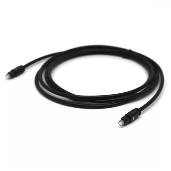 Audio Cable Gold Touch Digital Optical Fiber Audio Cable - 3m OAC-3 Color:black..