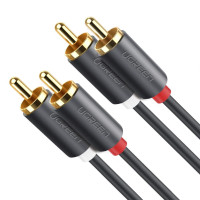 Аудиокабель UGREEN RCA x2 Male to Male - 3m 10519 Аудиокабель UGREEN RCA x2 Male to Male - 3m 10519