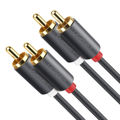 Аудиокабель UGREEN RCA x2 Male to Male - 3m 10519 Аудиокабель UGREEN RCA x2 Male to Male - 3m 10519
