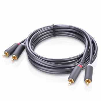 Аудиокабель UGREEN RCA x2 Male to Male - 3m 10519